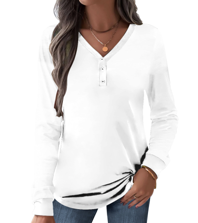 女仿棉长袖T恤大码女装PDDW200234 - 仿棉-170g/0XL