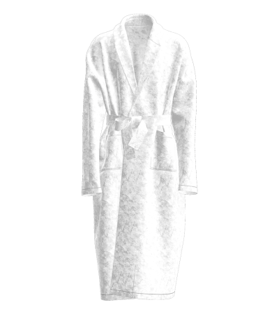 男款睡袍A0171 - 双面法兰绒-280g/S