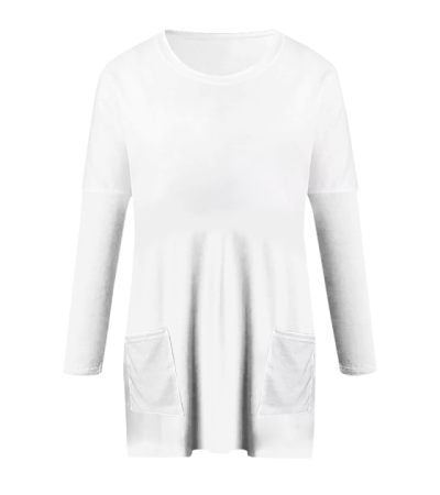 长款落肩袖LTW20068 - 仿棉-180g/S