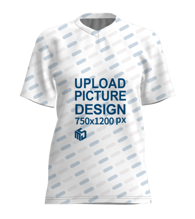 男士V领短袖A0104 - 鸟眼布-110g/XS