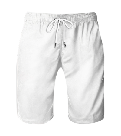 3DDK  无袋沙滩短裤带抽绳睡衣版（R0040） - 四面弹-120g/M