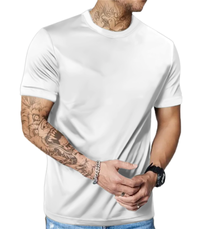 男数码印仿棉短袖圆领T恤-LTM10078_D - 仿棉-180g/S