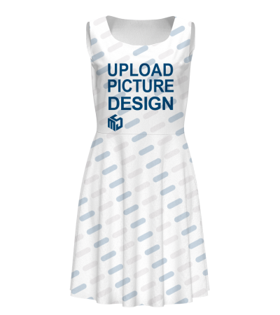 女士无袖马蹄领连衣裙-WRL024 - 牛奶丝-200g/XS