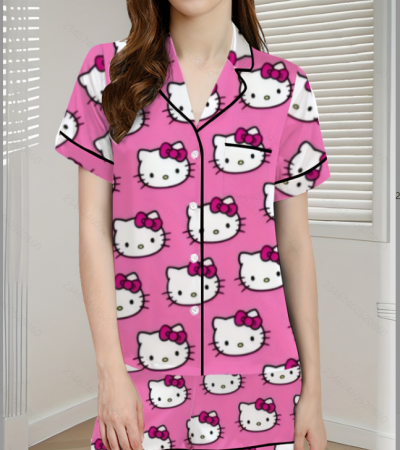 女士冰丝短袖套装有袖口有袋有脚口-P10004 - 冰丝-140g/S