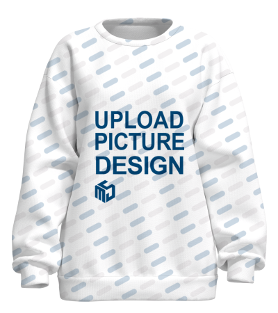 女士宽松圆领落肩卫衣-P100043 - 空气层-250g/S