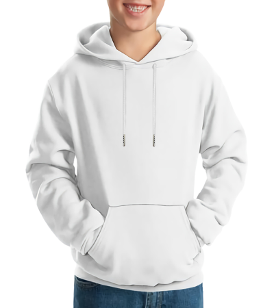 QSNDL 3D欧码青少年卫衣（R0006S） - 空气层-200g/XS