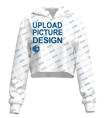 女士短款露脐卫衣-P100066 - 空气层-250g/S