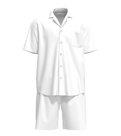 男款插肩袖家居服-A0067X - 仿棉-180g/S