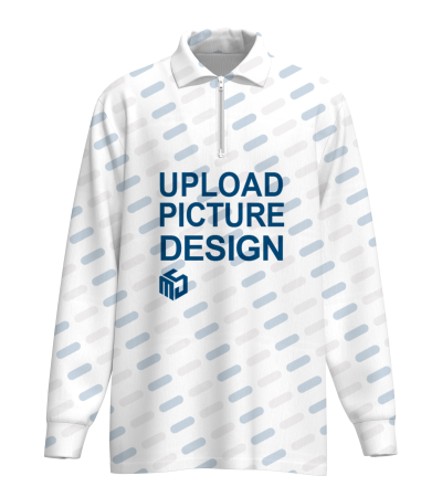 男士大码长袖POLO衫-WR015X - 仿棉-180g/0XL