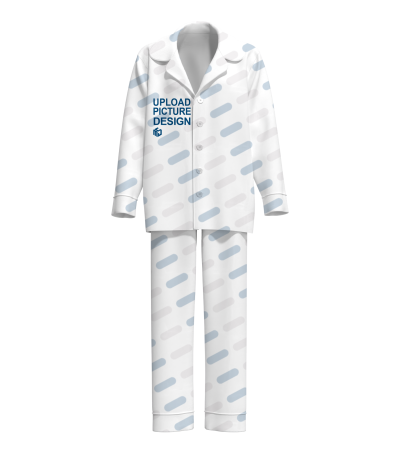 翻领冰丝长款套装(R0011本布织带款去口袋)有袖口有脚口无袋-R0179X - 冰丝-140g/XS