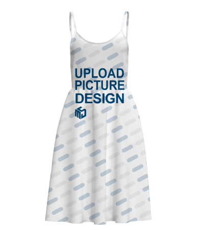 女士双侧侧袋吊带长裙-LJ024 - 牛奶丝-170g/XS