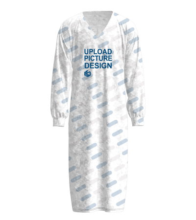 女士睡袍-A0191X - 双面法兰绒-280g/S