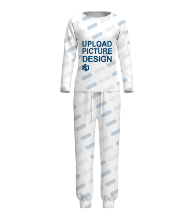 儿童插肩袖家居服套装-R0090X - 仿棉-180g/90