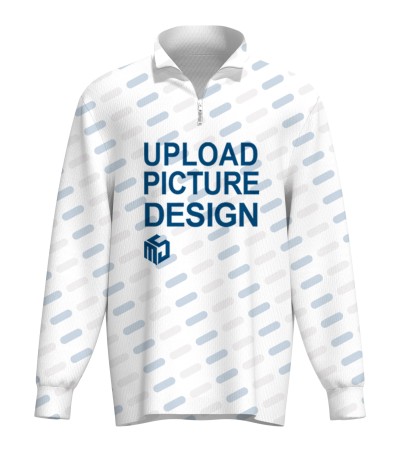 XBH0004X-成人立领长袖POLO衫 - 鸟眼布-110g/S