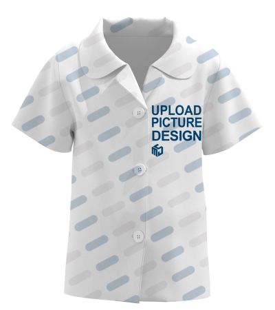 儿童古巴领短袖衬衫套装（衣服）-A0181XAB-A - 四面弹-120g/2T