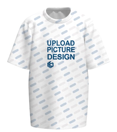 QSNTN 3D欧码青少年短袖R0003X_D - 仿棉-180g/XS