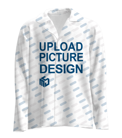 男士古巴领长袖冰丝家居服（衣服）-A0073XAB-A - 冰丝-140g/XS