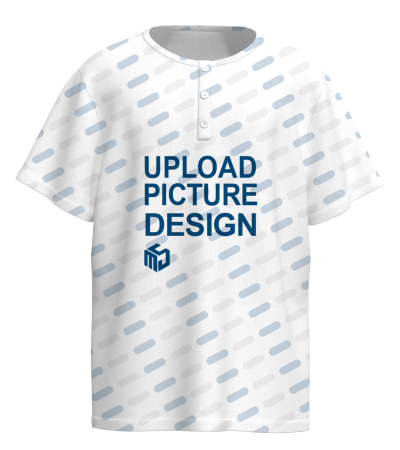 男士3粒扣短袖亨利衫-LTM10041X - 仿棉-180g/S