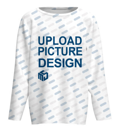 男士圆领长袖家居服（衣服）-R0143XAB-A - 仿棉-180g/S