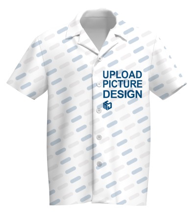 男数码印翻领短袖衬衫LTM10076_DX - 四面弹-120g/S