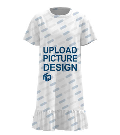 儿童短袖连衣裙-A0251 - 牛奶丝-170g/110