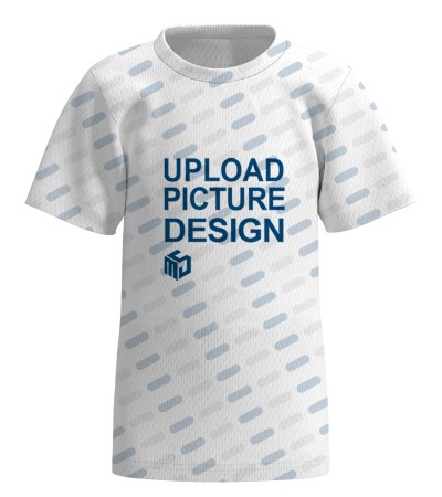 儿童圆领短袖-AY002T - 鸟眼布-110g/100