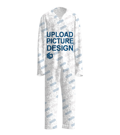 男款法兰绒套装A0176 - 双面法兰绒-280g/XS