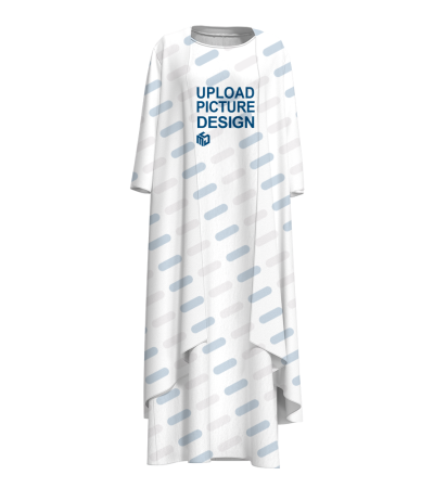 女士乱麻长裙外套仿棉里裙两件套-LTWJ20018LW - 乱麻-130g/S