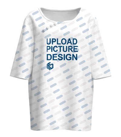 女士圆领短袖-LTW20436D - 竹节麻-120g/S