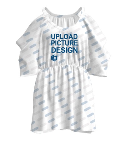 露肩短袖A0225 - 仿棉-180g/S