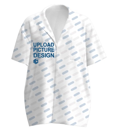 衬衫短袖左口袋-WJW001 - 竹节麻-120g/S