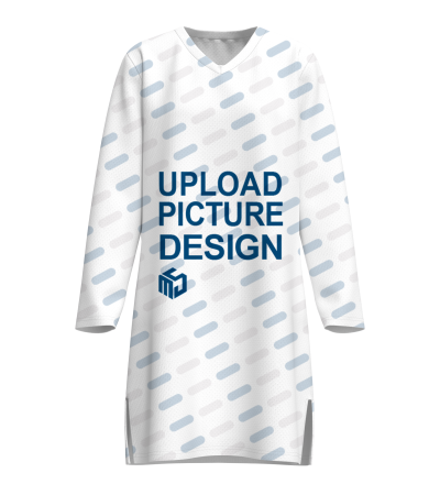 V领穆斯林无袋无袖口-M2 - 针眼布-140g/XS