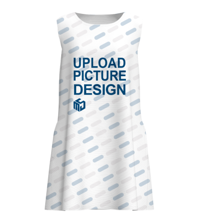 Women's Sleeveless Dress with Pockets - A0263 - 牛奶丝-170g/S