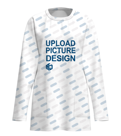 女士圆领短袖有袋T恤-LJ039 - 仿棉-180g/S