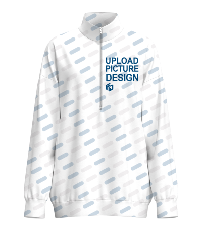 女士立领半开拉链落肩长袖上衣-LTW20185X - 807抓毛布-220g/S