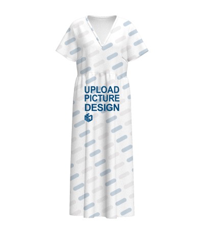 女士短袖连衣裙-HY038 - 牛奶丝-200g/XS