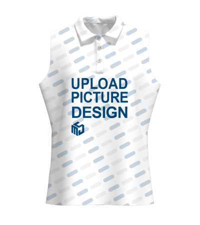 女士POLO无袖版-ZL001 - 牛奶丝-180g/S