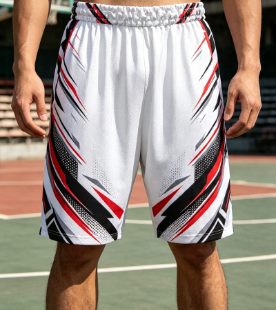 成人款V领篮球服GFQ002A分款裤子-GFQ002AK - 针眼布-150g/XS