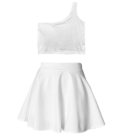 女士裙子套装A0097W - 鸟眼布-140g/4XS