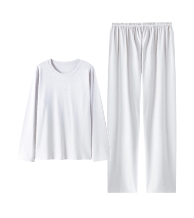 长款女士家居服（R0002） - 仿棉-180g/2XS