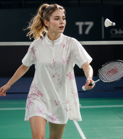 亚洲标准码-女士运动连衣裙-LTWJ20123 - CYH5168#-220g/S