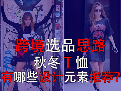 跨境选品思路，秋冬T恤有哪些设计元素推荐？