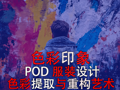 色彩印象：POD服装设计中的色彩提取与重构艺术