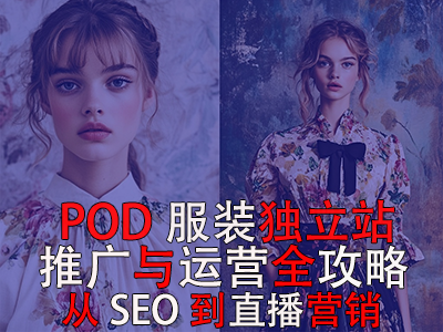 POD服装独立站推广与运营全攻略：从SEO到直播营销