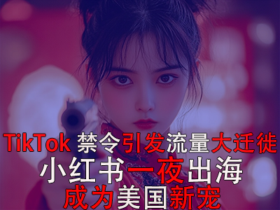 TikTok禁令引发流量大迁徙：小红书一夜出海，成为美国新宠