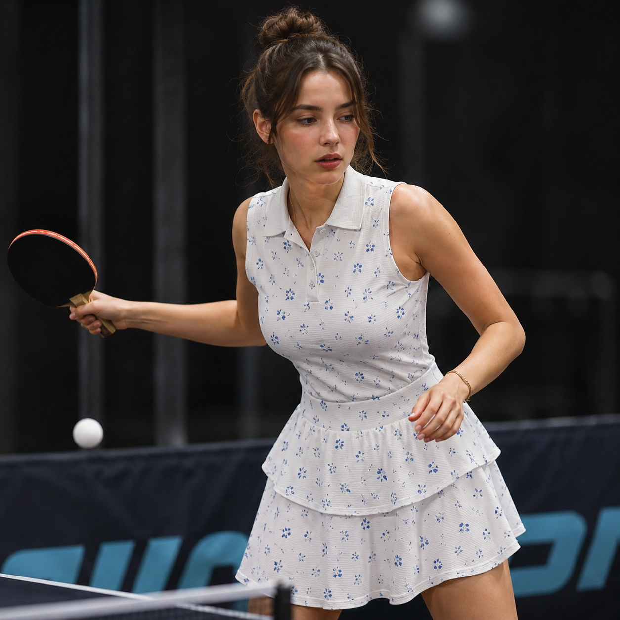 Custom Women's Sleeveless Sports Active Skirt Sets