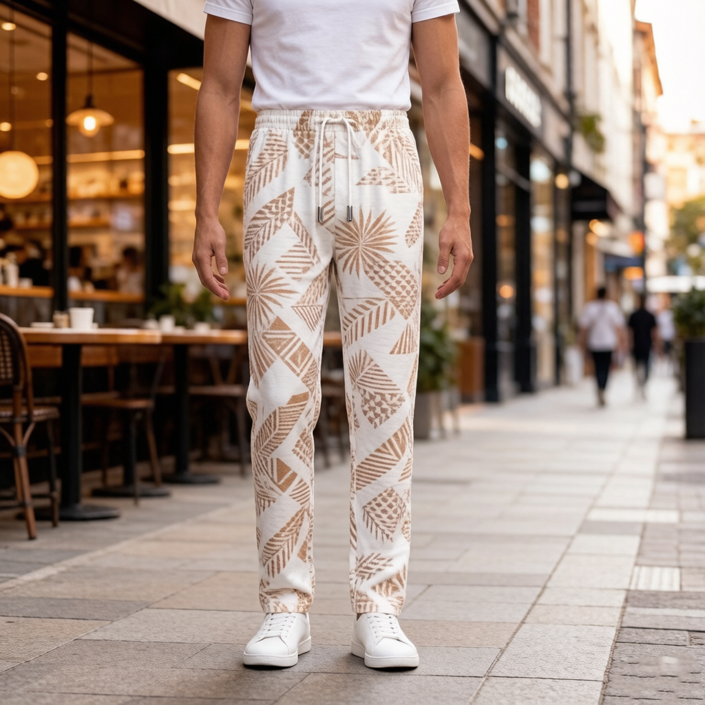 Custom Men's Pant With drawstring No Pocket