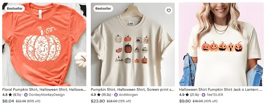 pod服装定制的热门主题之万圣节