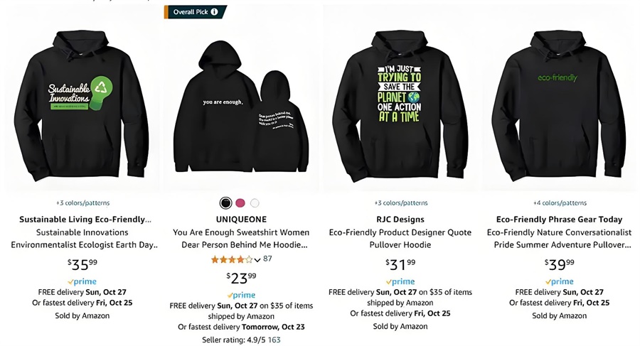 pod服装定制的热门主题之环保