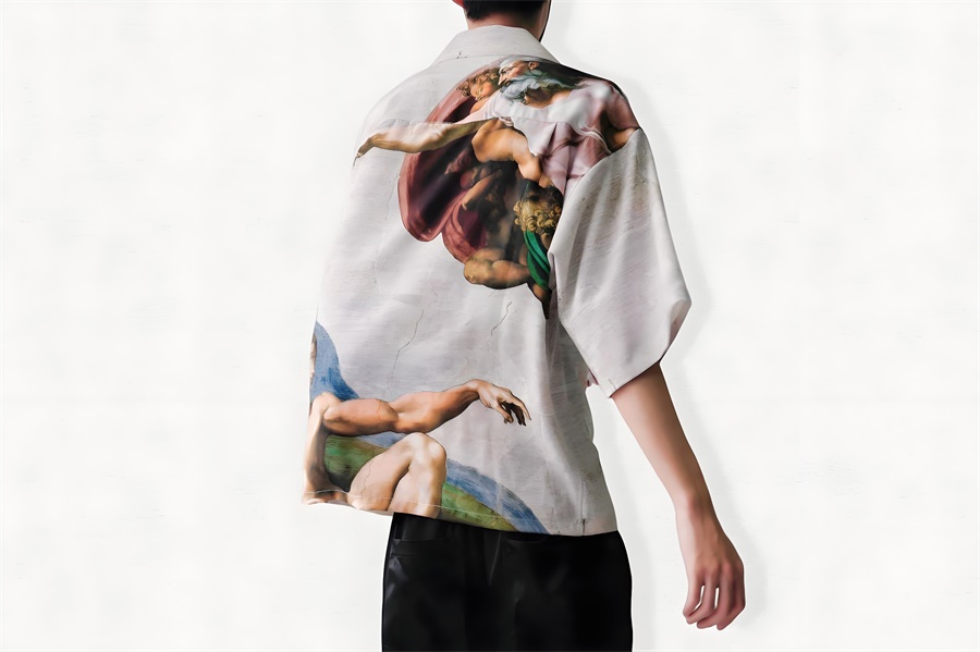 全幅印花视觉更加完整